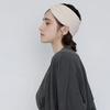 Women's Yoga Wear DEVI-A0003-Cream Pilates Laura Ribbed Headband