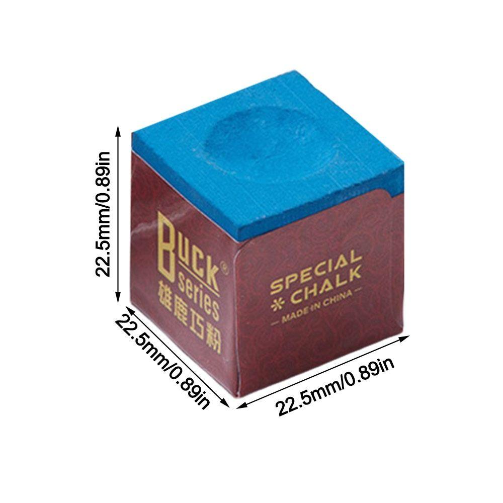 2Pcs/set Square Snooker Pool Chalk Blue/Grey Billiard Pool Chalk Billiard Accessories