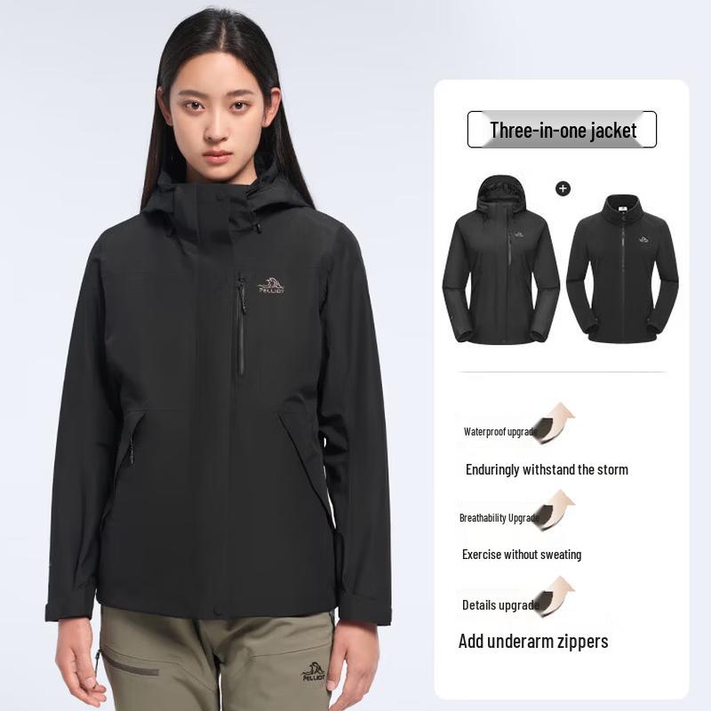 PELLIOT Classic 3.0 Mountain Series Women's 3-in-1 Jacket