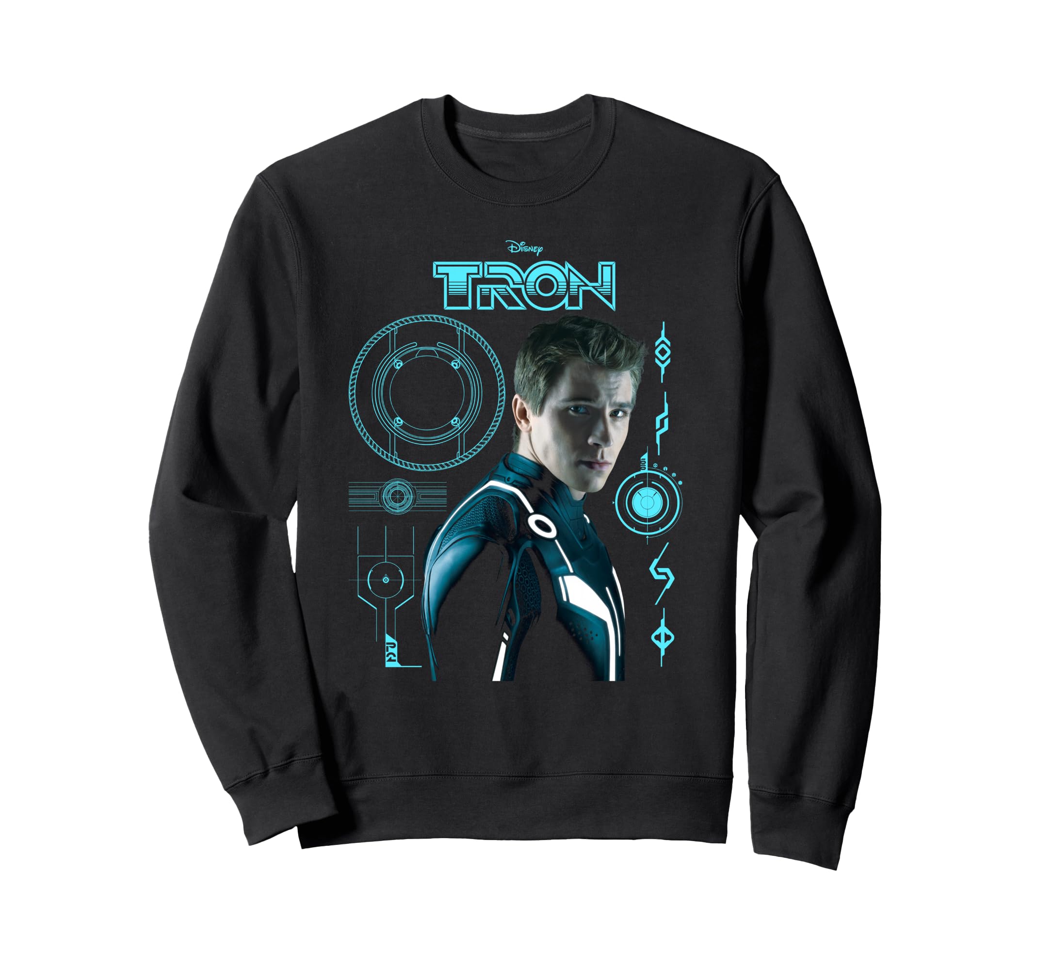 Disney Tron Legacy Sam Flynn Schematics Poster Sweatshirt