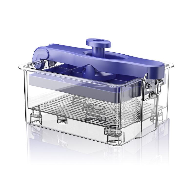 

Yogurt Strainer Greek 1pc Household Use Tofu Press Reusable Multi-functional Water Removing Tools Kitchen Accessories VIE LENTE синий