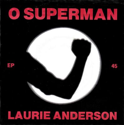 7inch Record LAURIE ANDERSON  O Superman K17870 Warner Bros. Re 1981 UK Rock Used