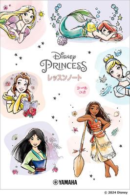 Disney Princess Lesson Notebook (with Stickers) (Set of 5)