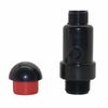 Automatische Einlass-/Auslassventile 3/4" 1" Außengewinde Kunststoffverbinder Ventil Gartenbewässerungsschlauchverbinder Bewässerungsrohrfittings