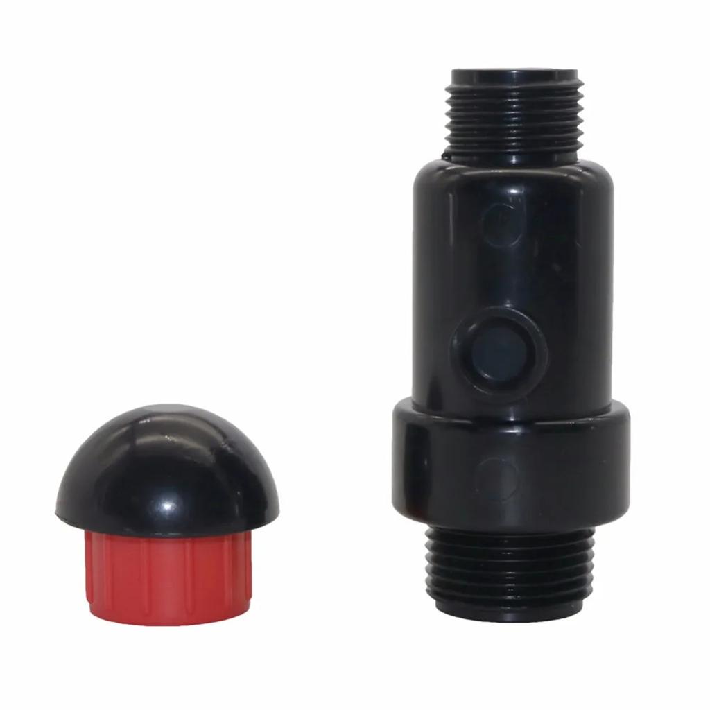 Automatische Einlass-/Auslassventile 3/4" 1" Außengewinde Kunststoffverbinder Ventil Gartenbewässerungsschlauchverbinder Bewässerungsrohrfittings