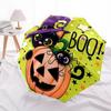 1pc Halloween Cat Automatic Folding Umbrella - Compact 8-Rib Design, Durable Plastic & Iron, Lightweight for Outdoor Daily Use114