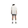 Adidas Colaborare Originals X Clot Bowling Fashion Minimalist Versatil Cămașă cu Mânecă Scurtă Unisex Cămăși Off-White JP1599