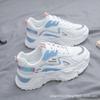 Retro Versatile Sneakers Women's 2025 New Breathable Platform Dad Shoes Niche Ins Trendy Casual Little White Shoes Women