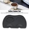 Food Grade Silicone Coffee Tamper Pad Anti-Slip Design Corner Tamping Mat  Countertop Protector