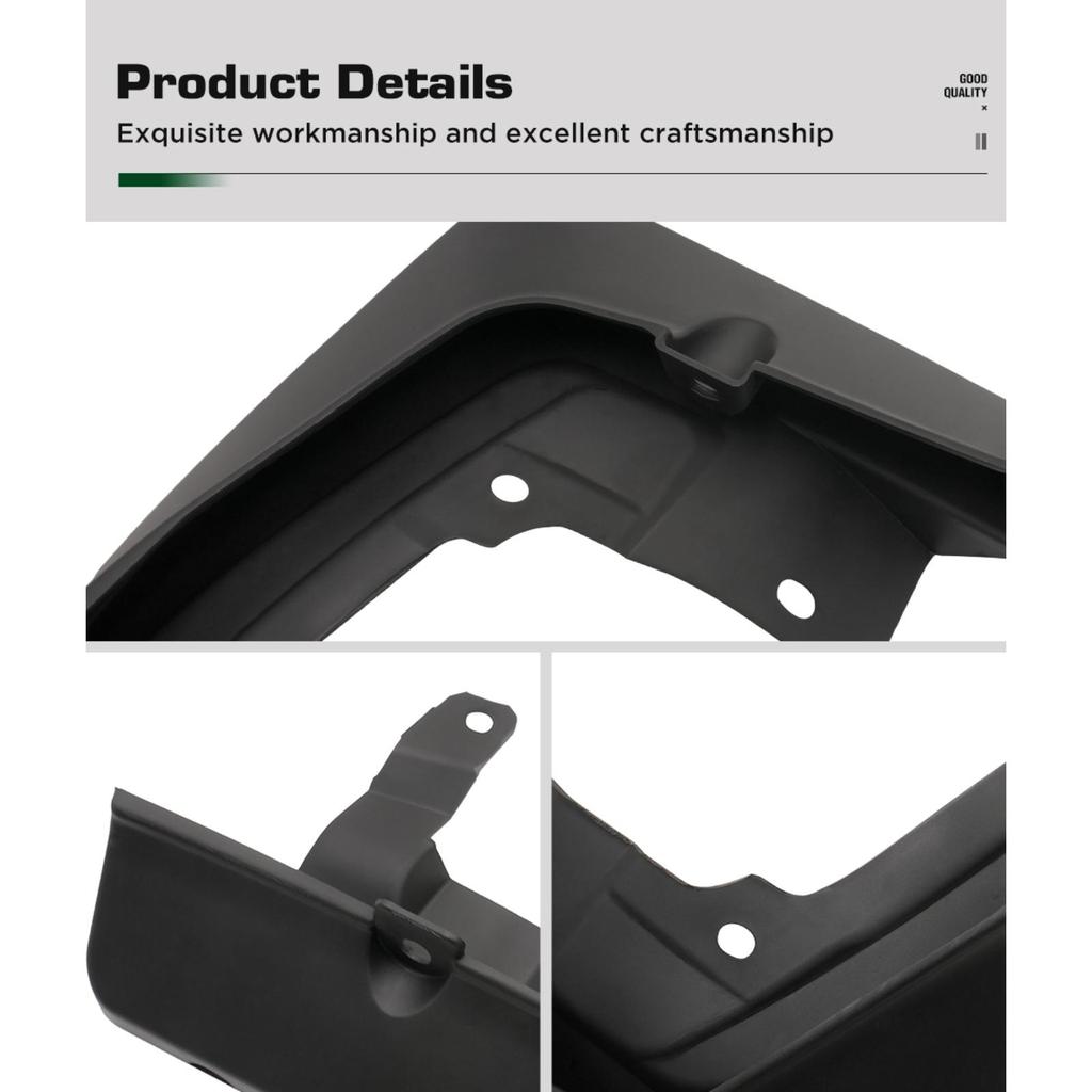 4 stk. Bilsprutlapper Sprutskjermer Skjermer Bilsprutlapper Kompatible med BMW IX3 2021 2022