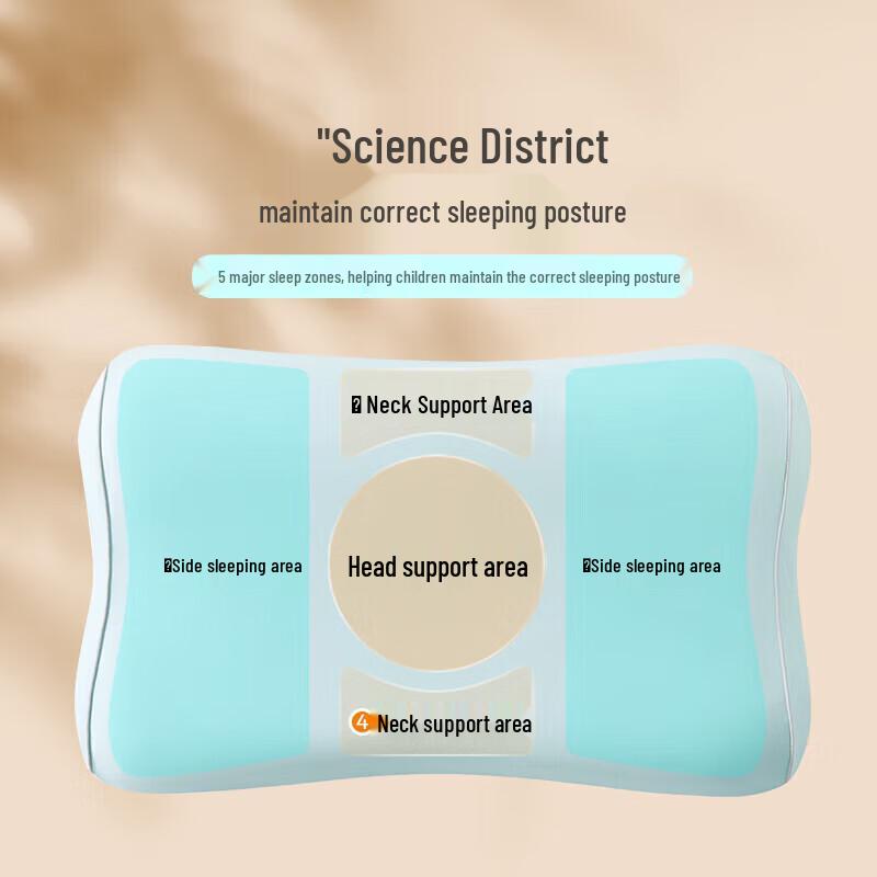 P.Health Children's Memory Foam Neck Support Pillow