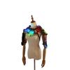LED Cyberpunk Shawl Vest for Halloween and Cosplay Events