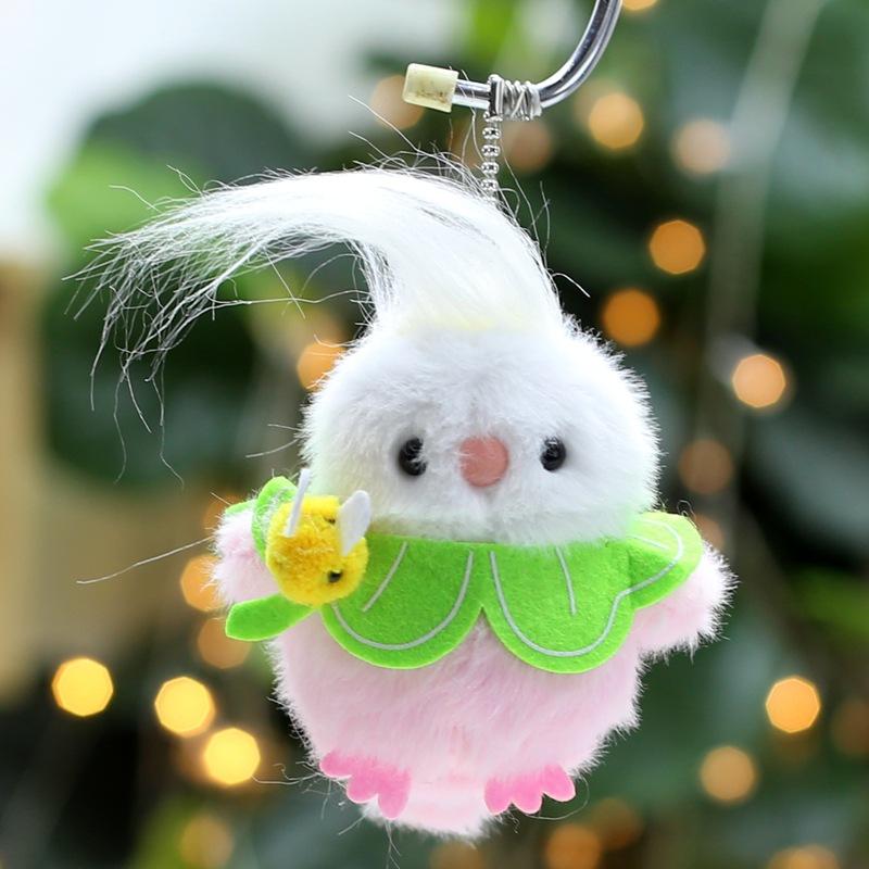 

Плюшевая игрушка кукла креативная пищащая птичка кукла подвеска украшение для сумки брелок кукла для автомата для ловли игрушек 10Cm