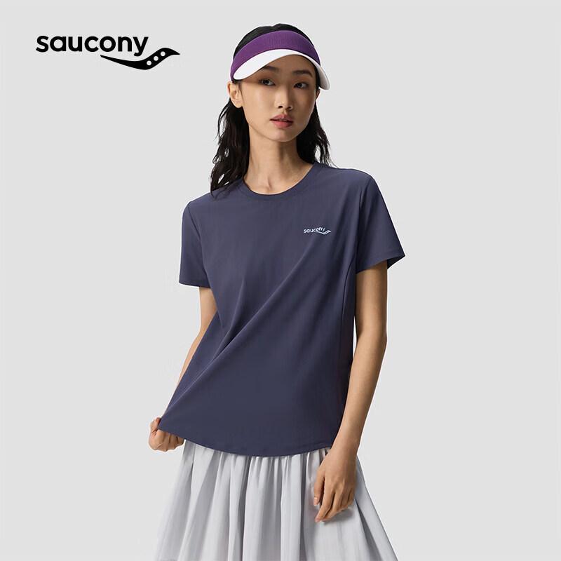 Saucony Women s Quick-Dry Short Sleeve Knit Top XL