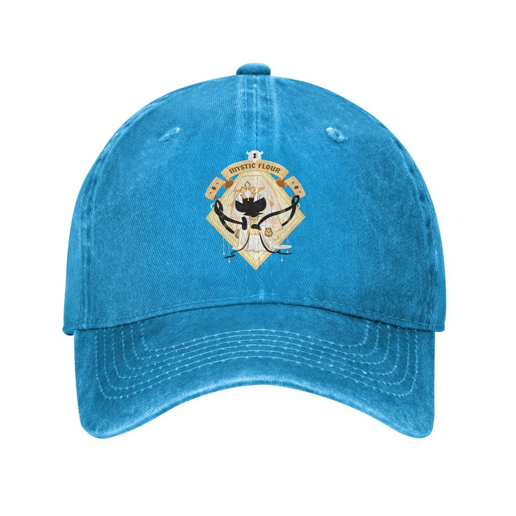 Cookie Run Kingdom Mystic Flour Cookie Baseball Cap Fashion Distressed Washed Runner Game Sun Cap Unisex Outdoor Adjustable Hats