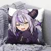La+ Darknesss Hololive Vtuber Pillow Covers, Home Sofa Cushion Covers And Aecorative Custom