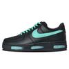Air Force 1 Odolné proti oděru Balance Nízké Skateboardové boty Unisex Černá Zelená CW2288-001(Tým1572-)