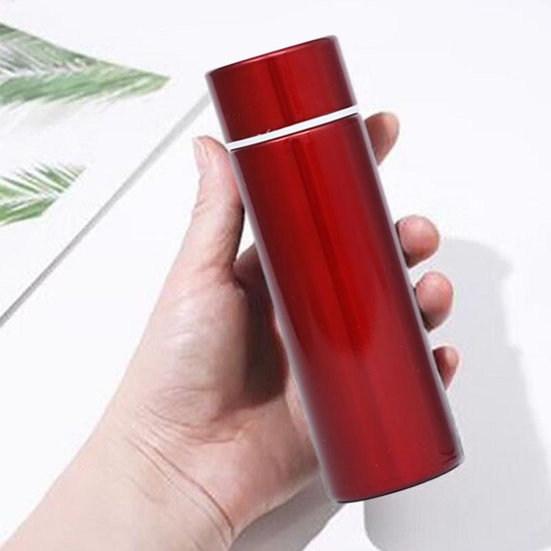 Thermische Wasserflasche Metall Thermobecher Heiß Kalt Feldflaschen Doppelwandig Edelstahlbecher Isolierte Feldflaschen Für Kinder