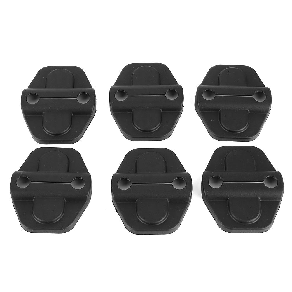 

6Pcs Car Door Lock Decoration Cover Trim Fit for Jeep Wrangler JL JLU Sports Sahara Freedom Rubicon