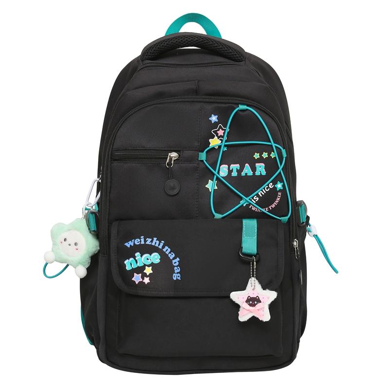 Student Schoolbag Women's Lightweight Large Capacity Star Backpack