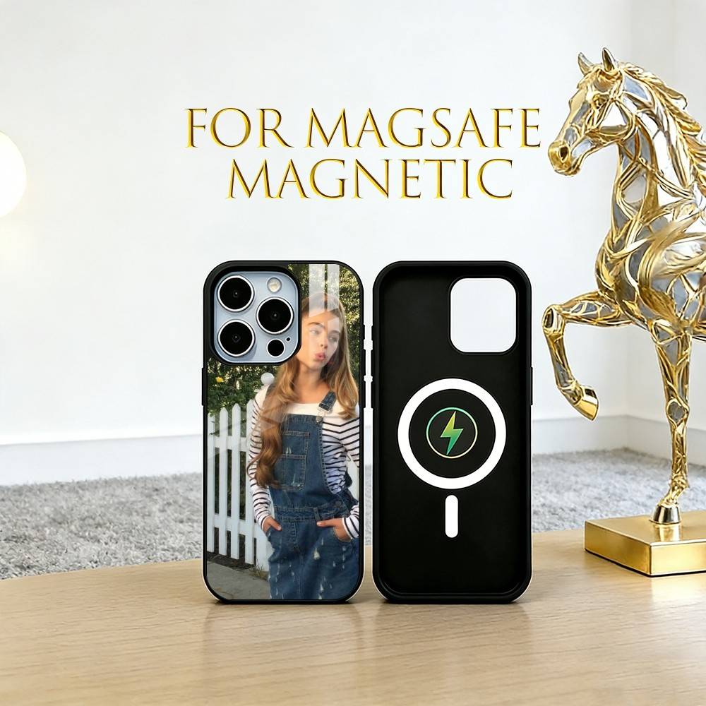 

Beauty shot Phone Case For iPhone17,16,15,14,13,12,11 Plus,Pro Magnetic with Magsafe Wireless Charging iPhone12mini