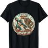 Vintage Kong VS Monster Graphic Tees T-Shirt