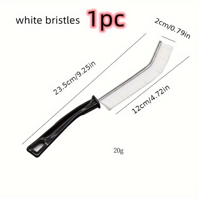 

3 шт./1 шт. Щетка для чистки щелей, Подходит для очистки мертвых углов и тонких швов на плитке в ванной и на кухне, Многофункциональная щетка. 1pcs белый