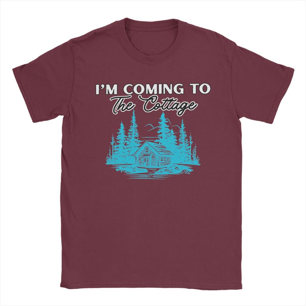 Heated Rivalry I Ilya Rozanov Iam Coming to the Cottage Leisure Cotton Tees Short Sleeve T Shirt Crew Neck Tops Gift Idea