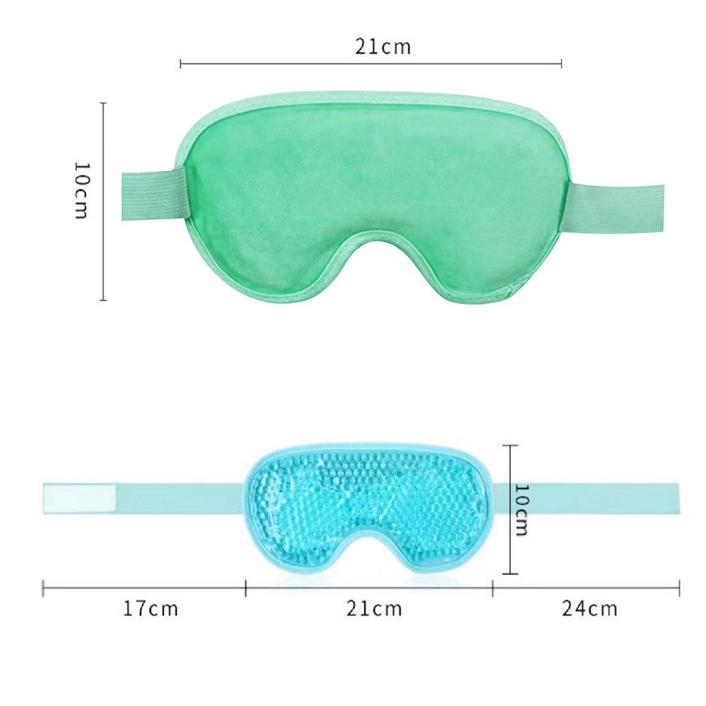 Exclusive Ice and Heat Eye Mask: Cold Compress, Sleep Aid, Ice Beads, Eye Relaxation