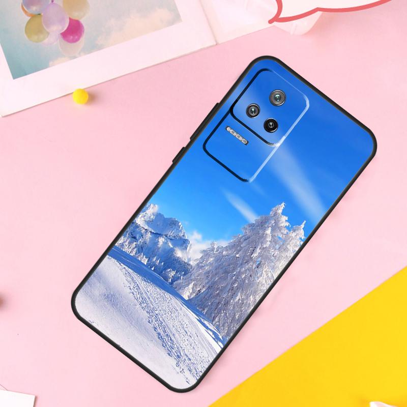 Winter Landscape Case For Xiaomi 13 14 Ultra 12 Lite 11T 12T 13T Pro POCO M6 Pro X6 X5 X3 F3 F5 M5s Cover