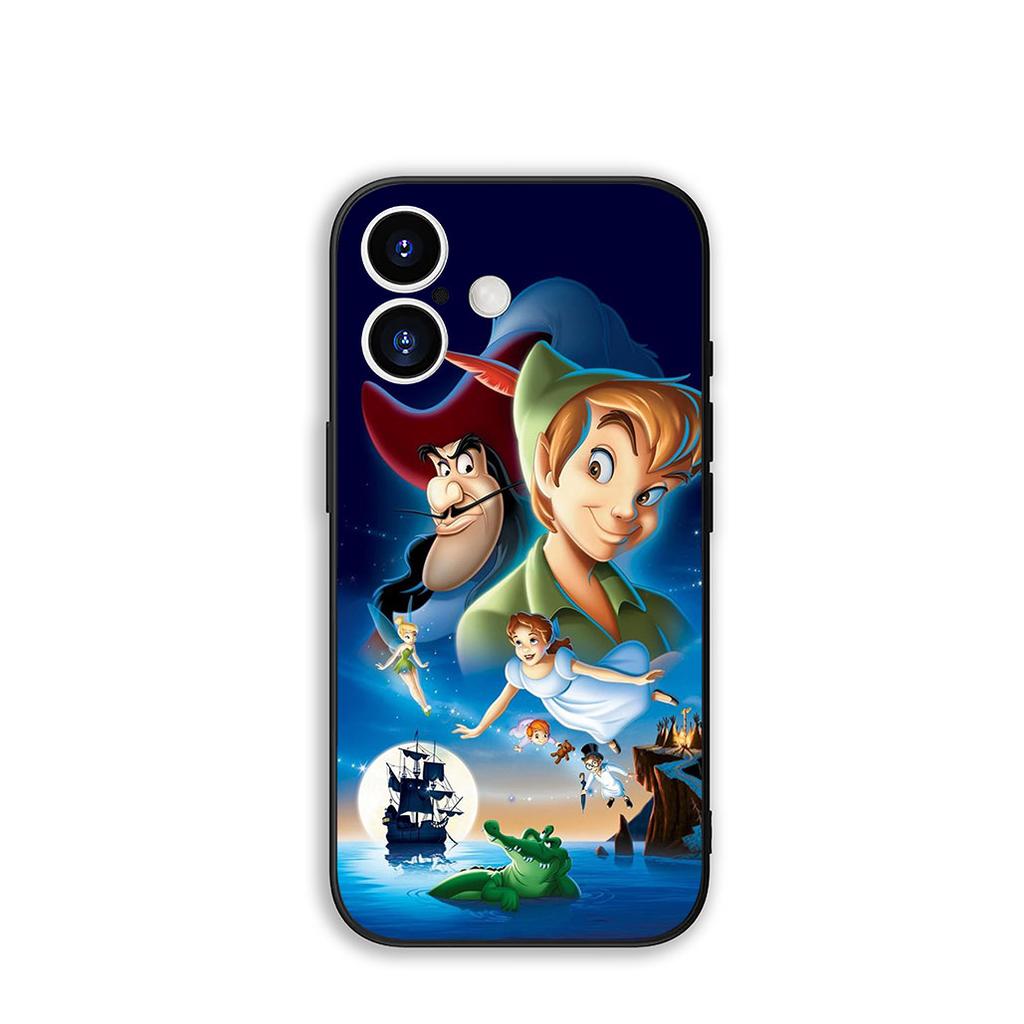 Funda Coque Cover for Apple iPhone 16 11 13 14 15 Pro Max 7 6 8 Plus SE2 SE3 + 16E SE 2022 Phone Case Tinker Bell Peter Pan