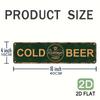 Retro Metal Wall Art for Home Office Beer Bar Decor