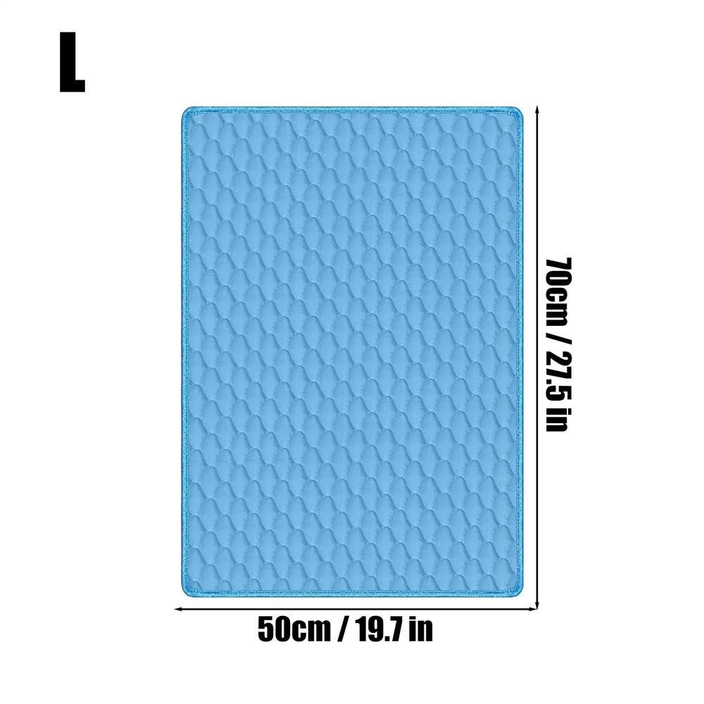 Dog Cooling Mat Pet Cold Bed Washable Pet Training Pads Durable Cat Ice Blanket For For Small Medium Large Dog Kitten