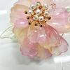 Antique And Beautiful Multi-Layer Lace Pearl Flower Handmade Diy Accessories Hanfu Cheongsam Hair Accessories Hairpin Accessories Decoration