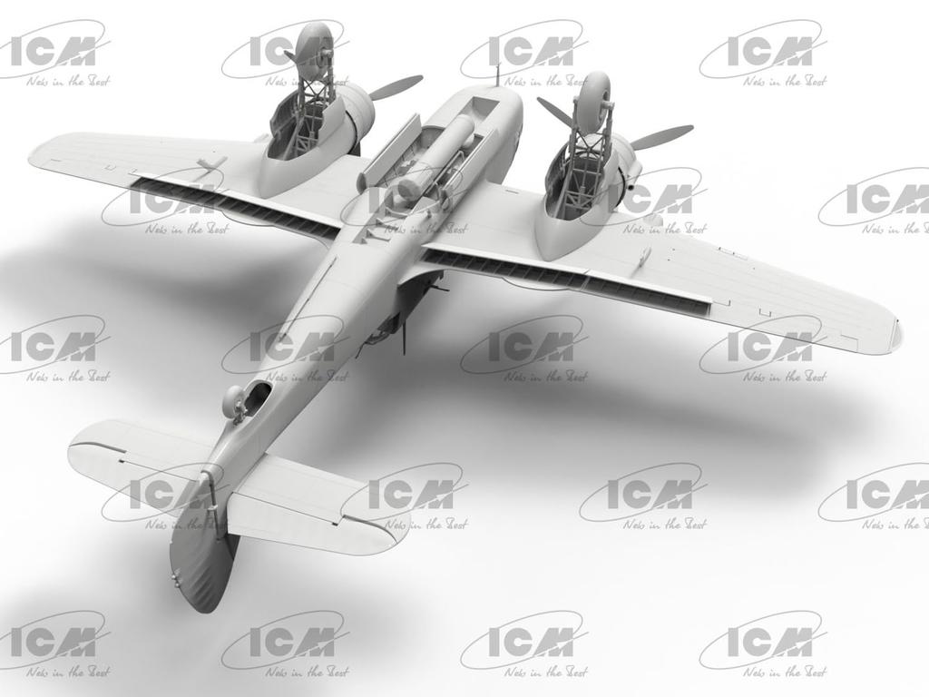 ICM British Bristol Beaufort Bomb Equipped Plastic Model Kit 48314 1/48 Mk.I (Airplane)