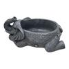Elephant Planter Resin Elephant Animal Flower Pot Decorative Plant Holder with Drainage Hole for Indoor Outdoor Garden Patio Desk Home Decor