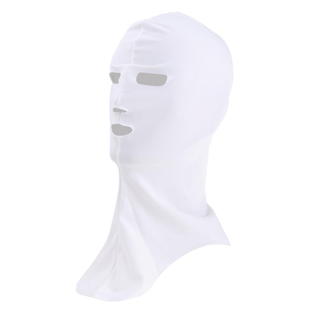 Buy Swimming Cap Sunblock UV Protection Full Face Mask Head Neck Cover ...