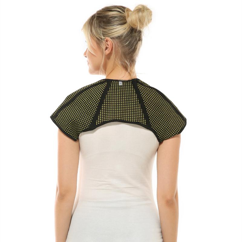 

Self Heating Wormwood Shoulder Brace for Pain Relief Arthritis Support Compression Therapy Belt Dislocation Protector XL чорний