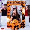 Buon Halloween Banner Telaio Photo Booth Vuoto Zucca Fantasma Pipistrello Ragno Decorazione Festa Interno Esterno Giardino Sfondo Materiale