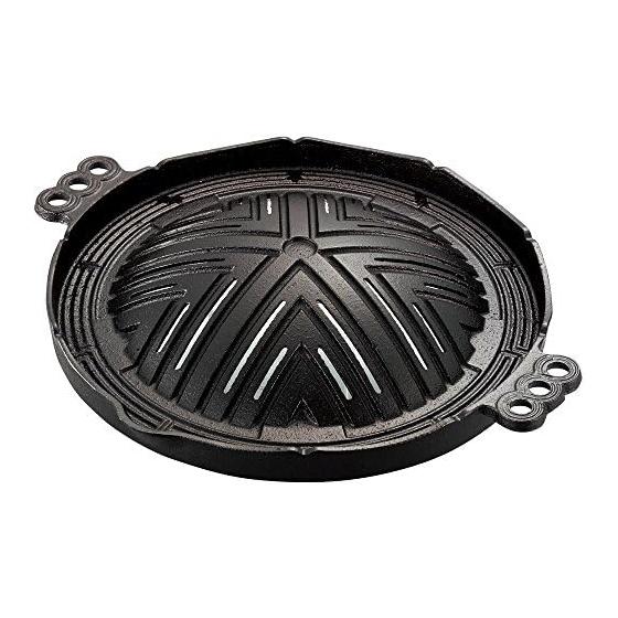Литой горшок Чингисхана от Ikenaga Iron Works 29 см с отверстием QGV2702