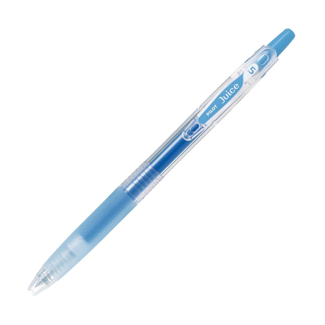 Pilot Juice Gel Ballpoint Light Pen, 0.5mm, Blue, 5-pack (LJU50EF5LB)