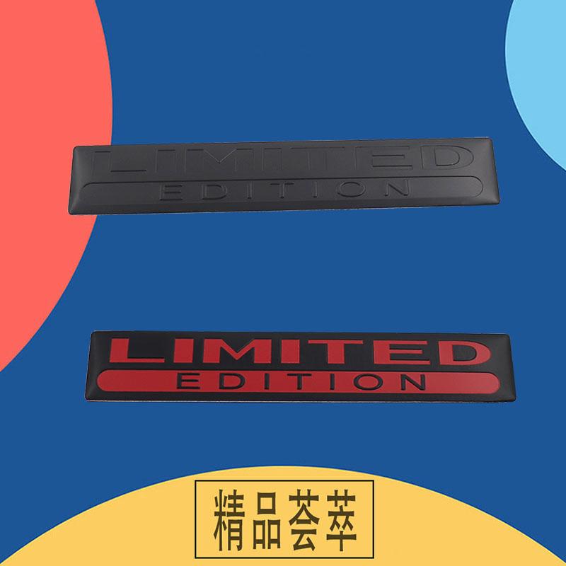 Aluminum Limited Edition Car Trunk Decal Sticker Badge Emblem For Motorcycle Decals Car Tuning Decoration