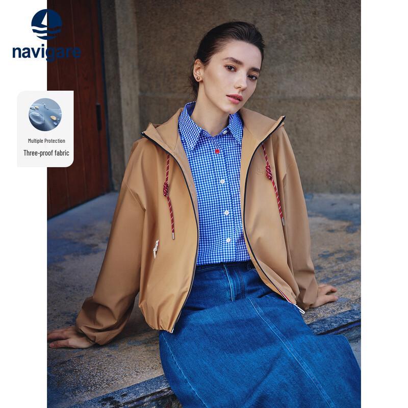 Navigare Women s Casual Hooded Outdoor Jacket XL