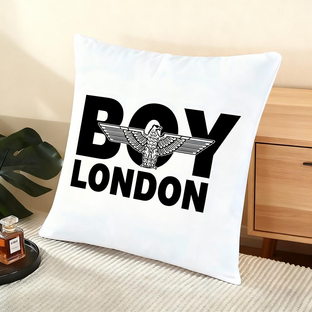 Brand B-Boys London Cushion Cover Soft Short Plush Pillow Cover Smooth Cozy Texture Aesthetic Cushion Case Home Decor