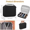 4 Slot Sunglasses Travel Case Portable Glasses Storage Box with Adjustable Slot Hard Shell Eyeglasses Case Sunglasses Organizer#