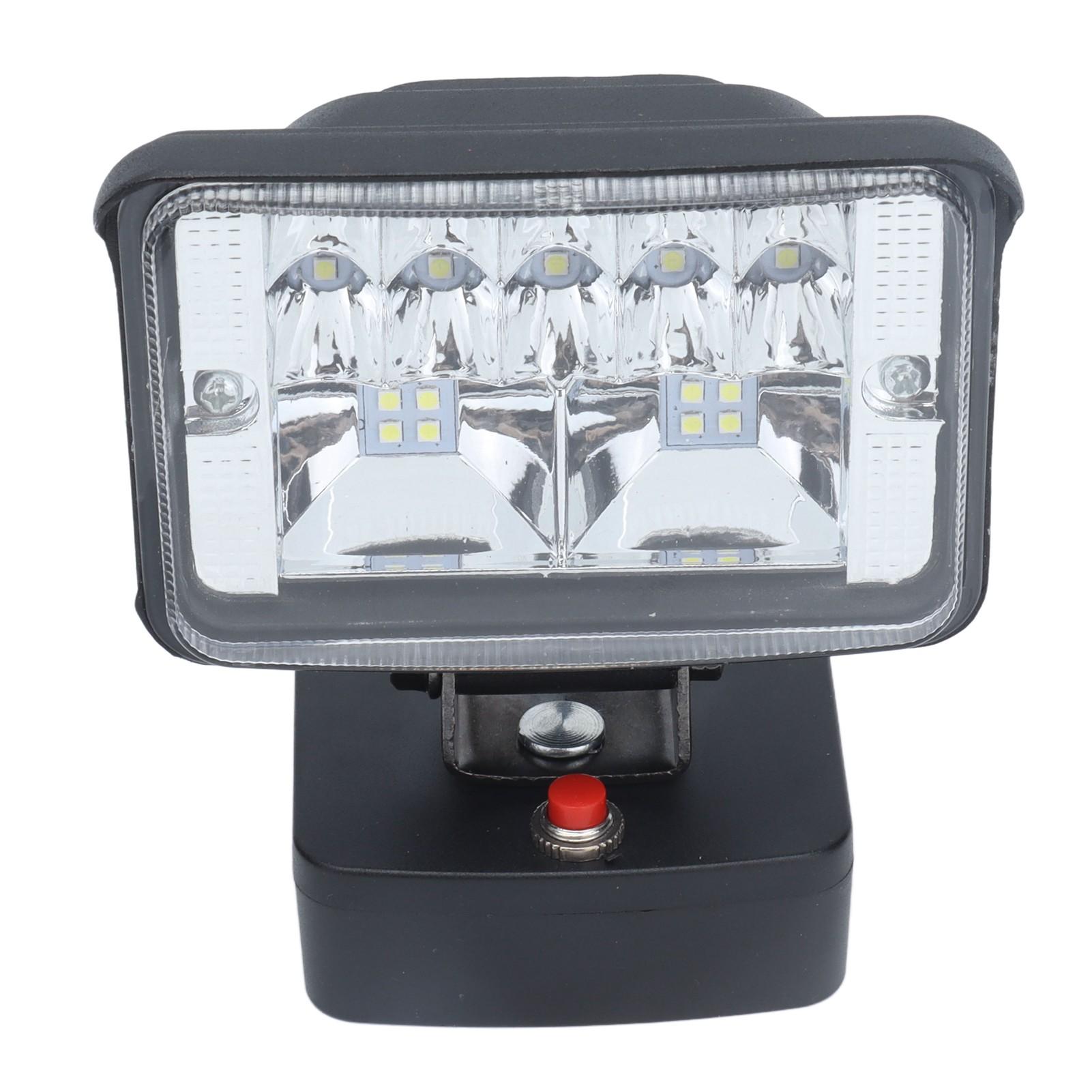 

LED Flood Light Super Bright Outdoor Lights with Flash for Bosch 18V BAT Series Lithium Battery