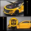 Chevrolet Camaro Supercar Simulation Diecast & Toy Vehicles Sounds & Light Pull Back Car 1:32 Alloy Model Gifts For Children