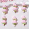 Strawberry Resin Mixed Colors Suitable for DIY Hair Clips and Headband Crafts