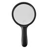 Handlupe, große Lupe, großer Linsendurchmesser 13 cm, mit LED-Licht 5x, batteriebetrieben, leicht, E-Supply 1,5x & EEZ-LPE001