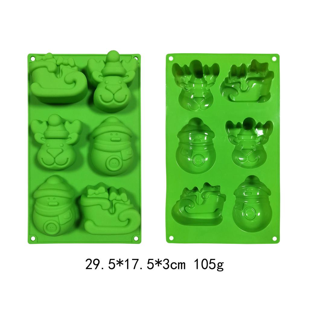 Christmas Silicone Cake Mold, DIY Christmas Tree Cake, Chocolate Cake Mold, Baking Tools